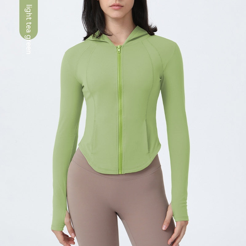 Women's Fleece-Lined Yoga Jacket