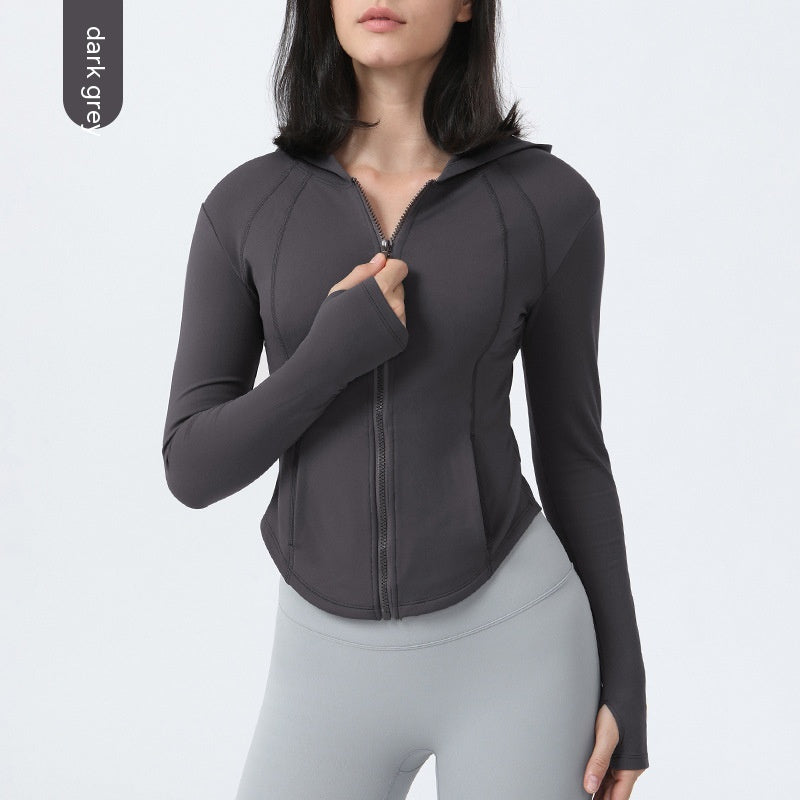 Women's Fleece-Lined Yoga Jacket