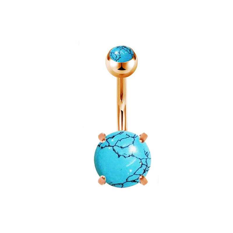 Belly Button Ring – Sparkling Navel Stud for Women