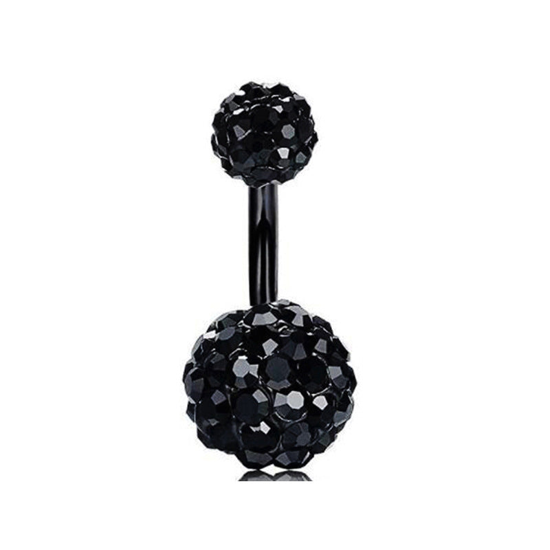 Belly Button Ring – Sparkling Navel Stud for Women
