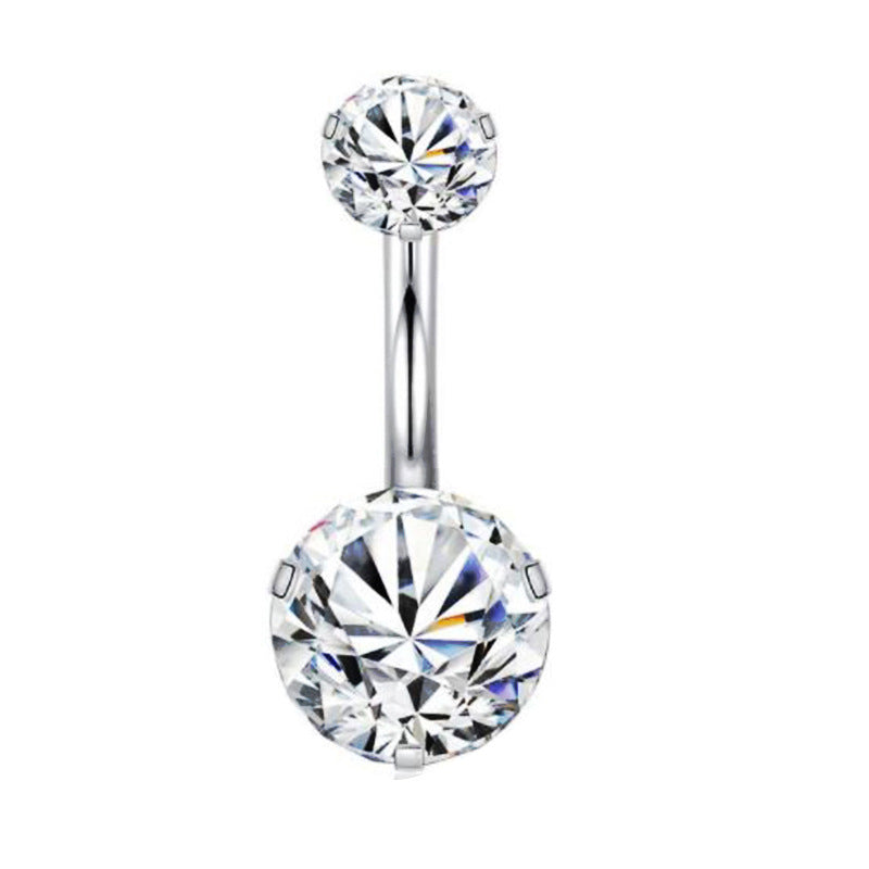 Belly Button Ring – Sparkling Navel Stud for Women