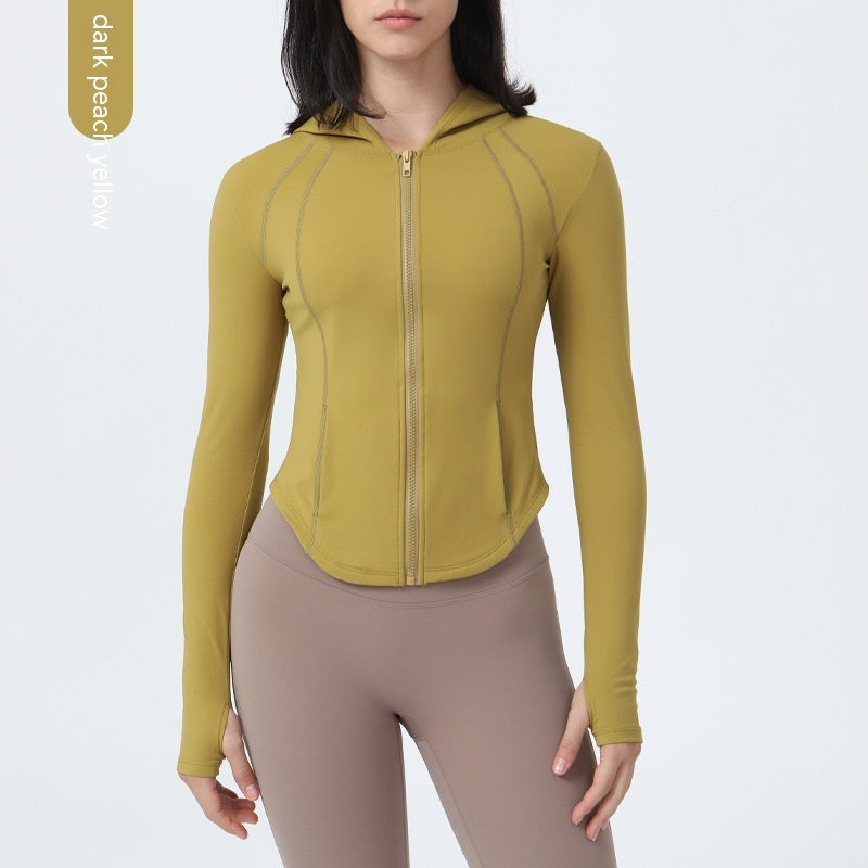 Women's Fleece-Lined Yoga Jacket