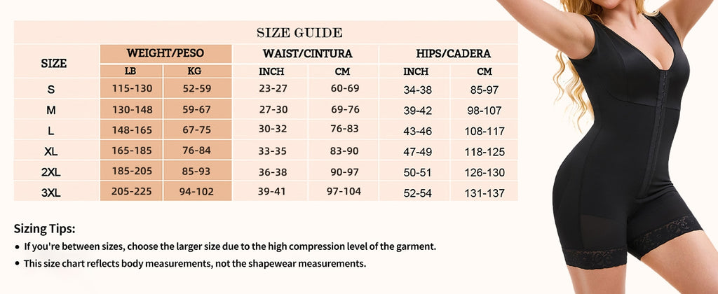 Colombian Tummy Control Full Body Shaper