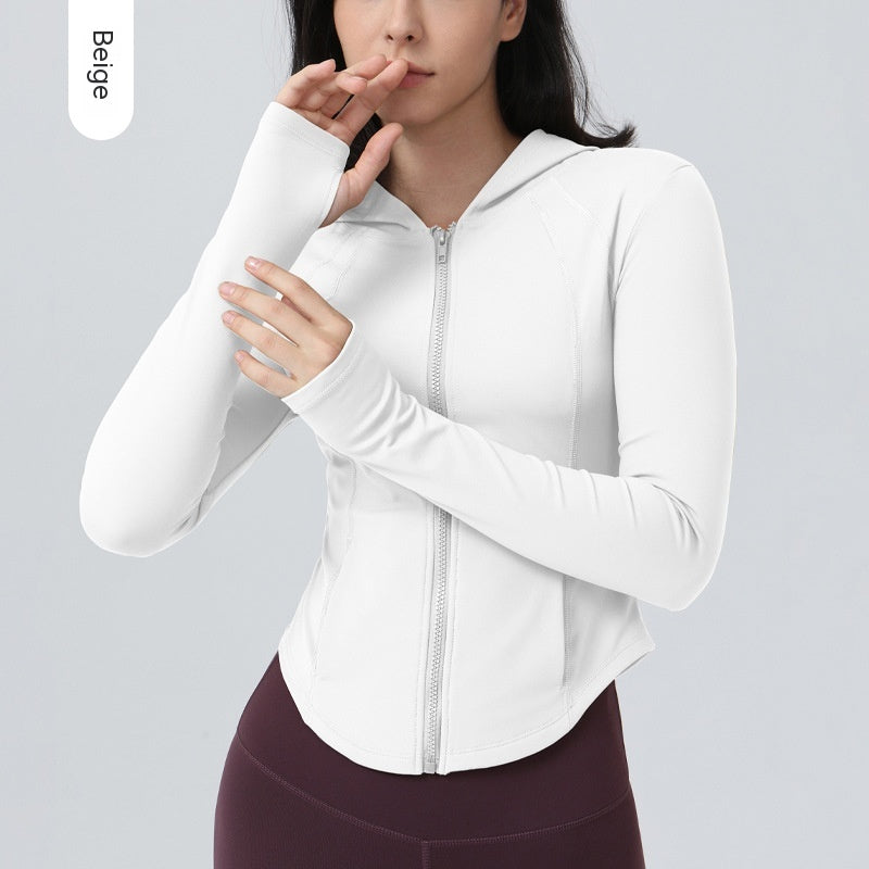 Women's Fleece-Lined Yoga Jacket