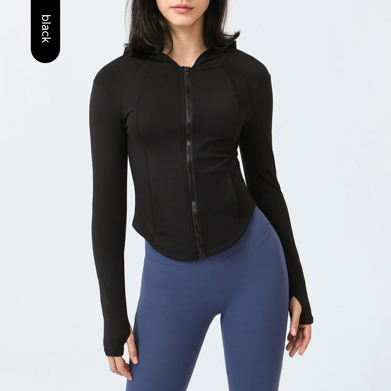 Women's Fleece-Lined Yoga Jacket