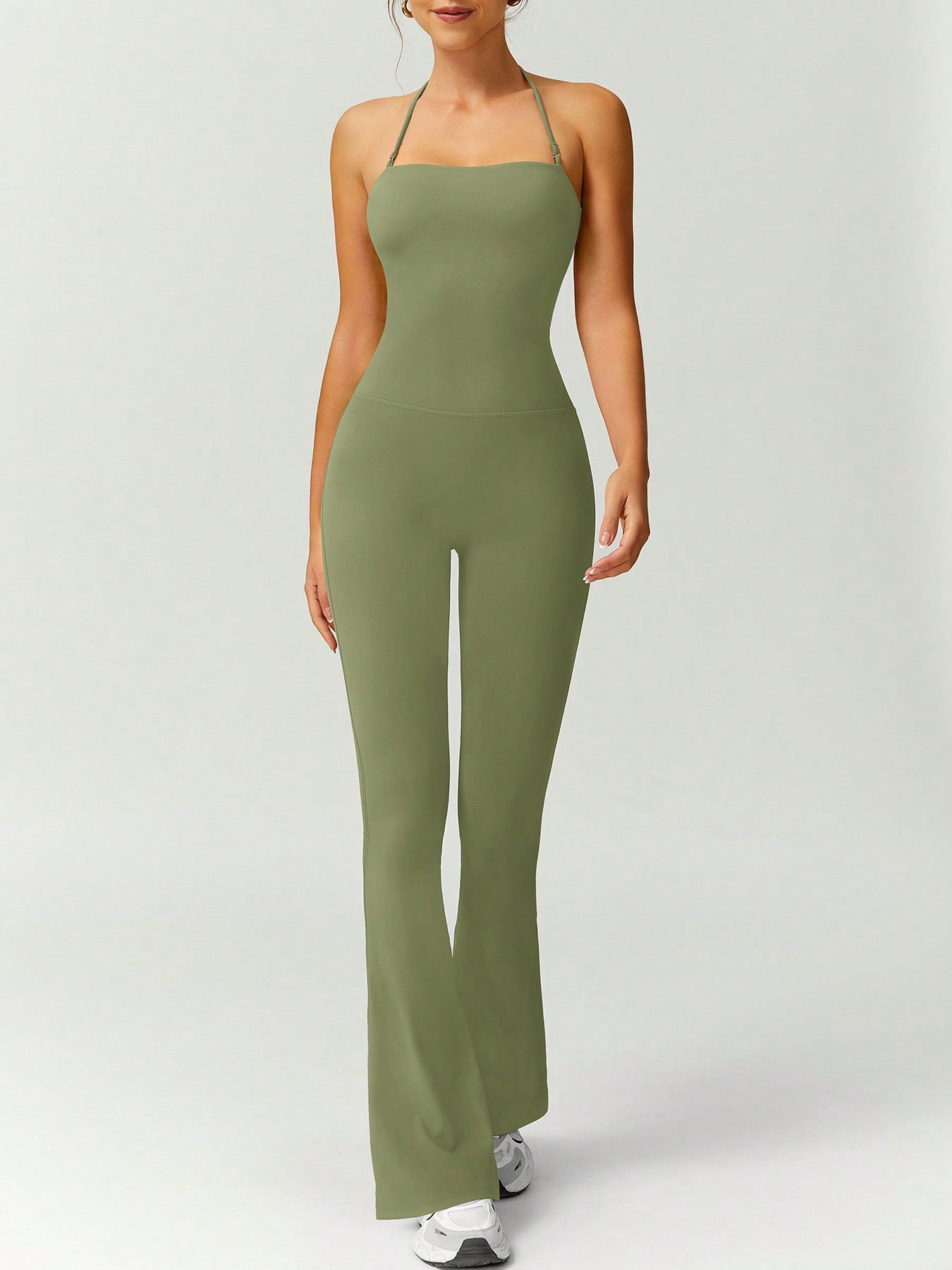 Women's Quick-Dry Fitted Training Jumpsuit